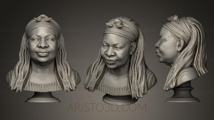 Busts and bas-reliefs of famous people (BUSTC_0383) 3D model for CNC machine